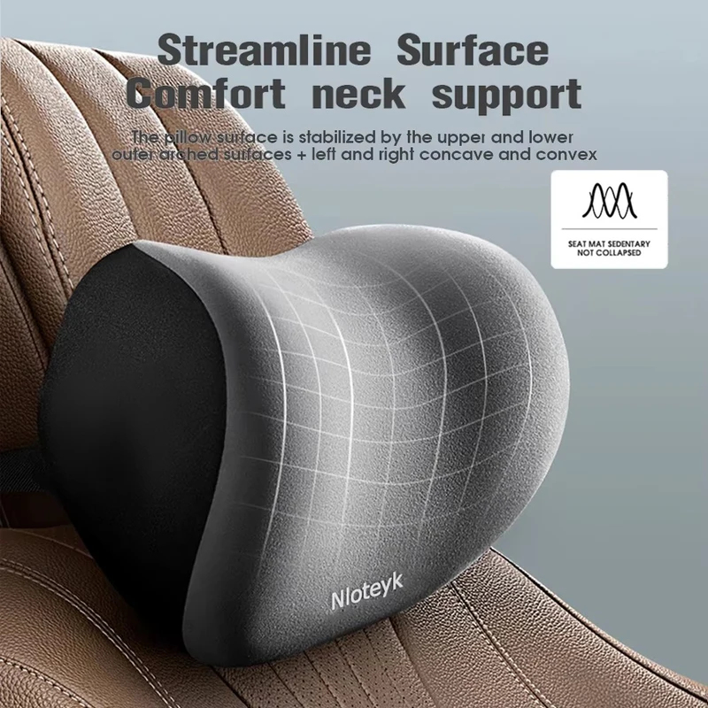Car Neck Pillow Memory Foam Pr - Memory Foam Car Neck Pillow Lumbar Support recension och pris