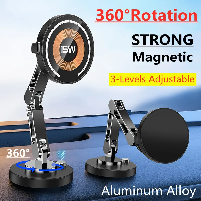Magnetic Car Wireless Charger  - Wireless Car Charger Mount Fast Charging recension och pris