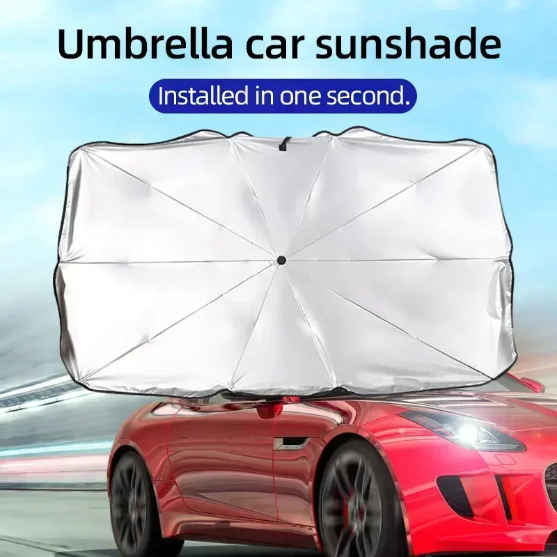 Foldable Car Windshield Sunsha - Car Sunshade Windshield Umbrella Foldable recension och pris