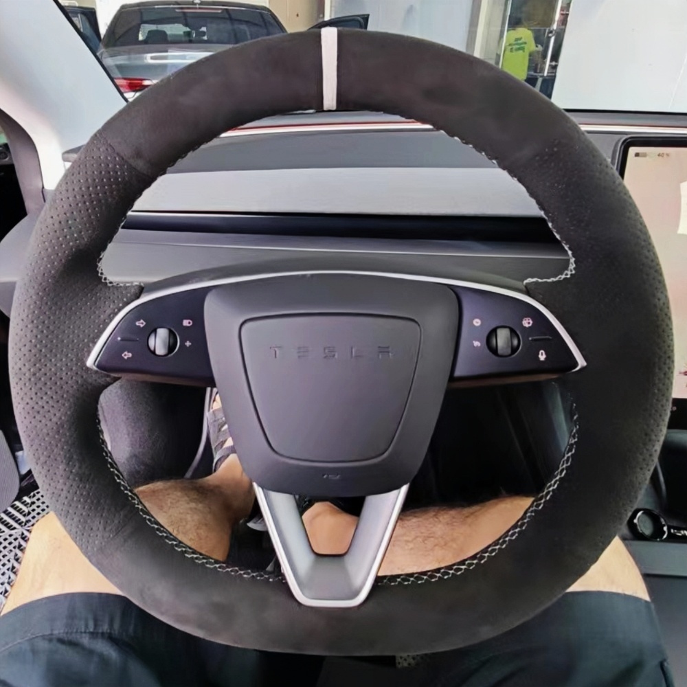 Custom Car Steering Wheel Cove - Car Steering Wheel Cover Anti Slip Breathable recension och pris