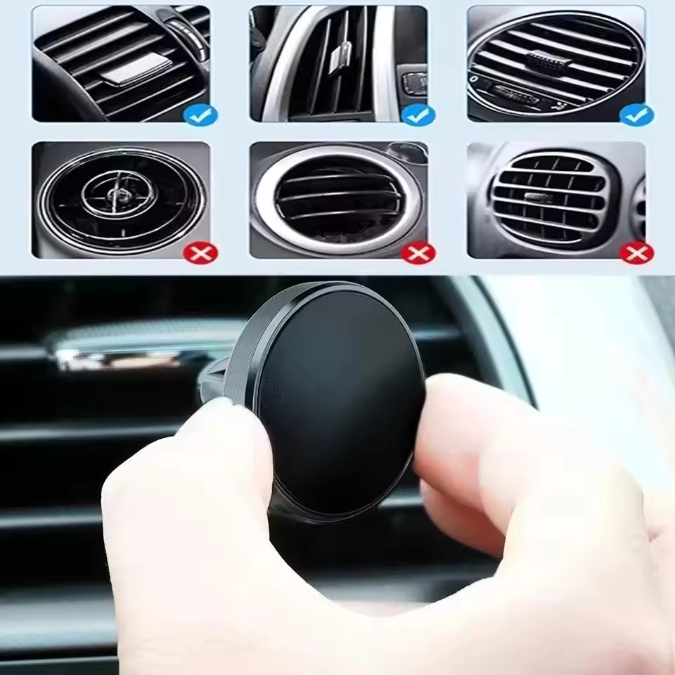 Air Vent Magnet Smartphone Mob - Magnetic Phone Holder For Car Vent recension och pris
