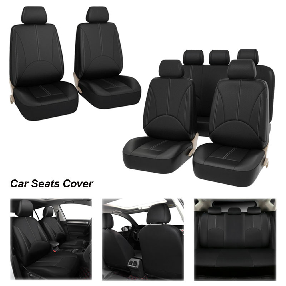 Four Seasons PU Leather Car Se - Leather Car Seat Covers Full Set Universal recension och pris
