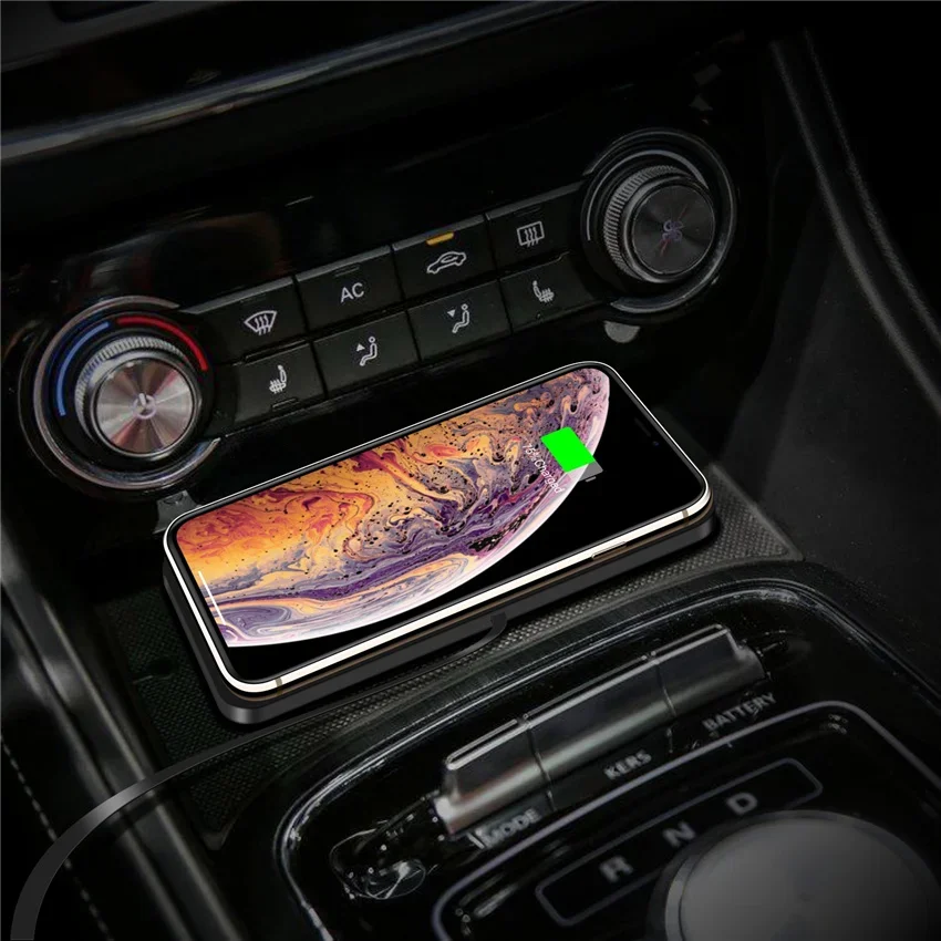 Silicone Pad Stand Wireless Ch - Wireless Car Charger Mount Fast Charging recension och pris