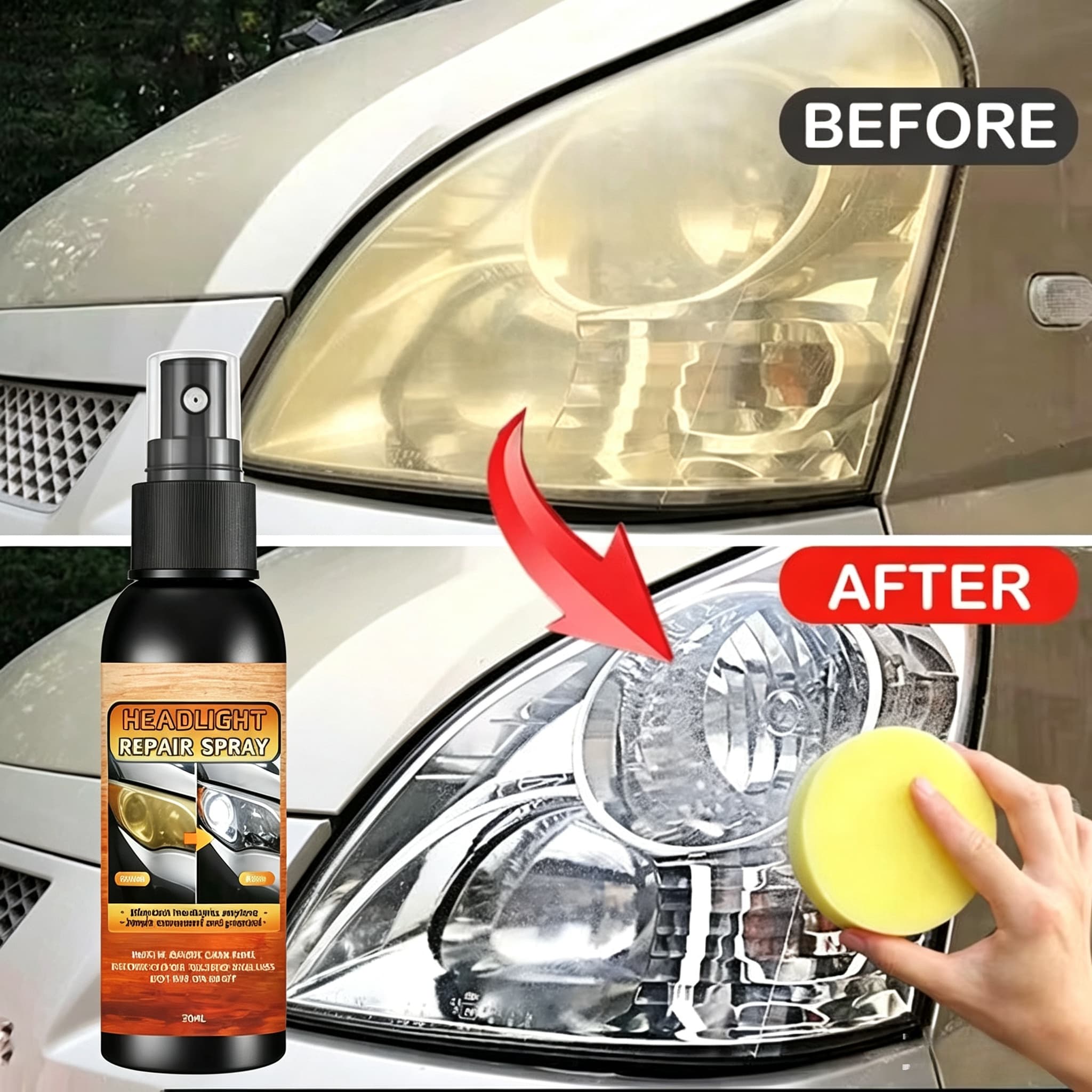 Car Lamp Restoration Polishing - Car Scratch Repair Polishing Wax Paste recension och pris